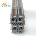 Copper Plastic Co-extrusion Track Strip For LED track